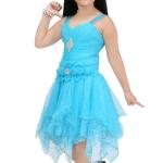 Net Fit And Flare Frocks & Dresses